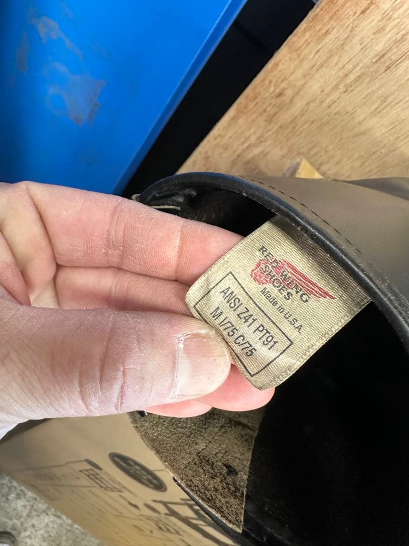 REDWINGエンジニアブーツ ANSI Z41 PT91