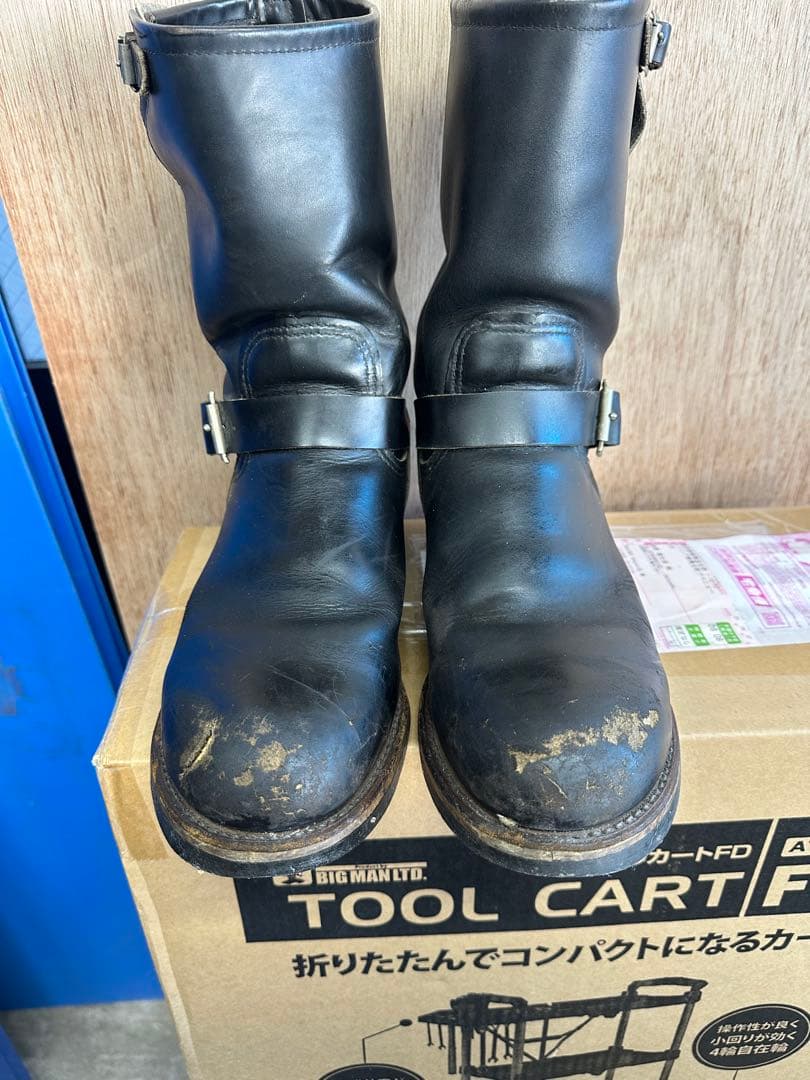 REDWINGエンジニアブーツ ANSI Z41 PT91