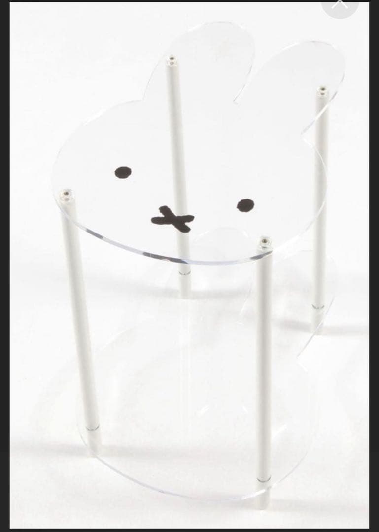 【新品未使用】スタジオクリップ　ミッフィー アクリルサイドテーブル