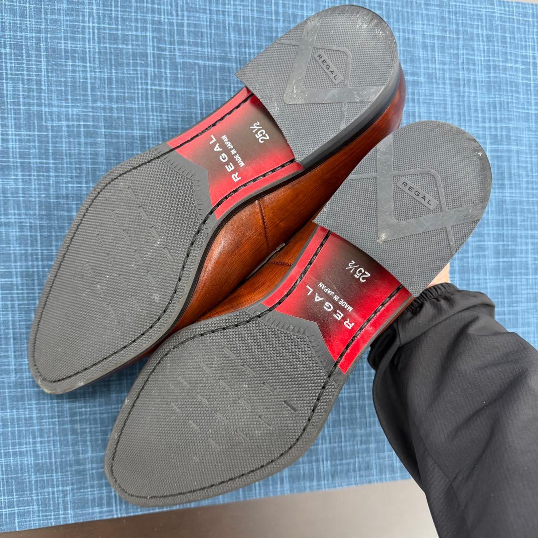 新品 リーガル 22AL ローファー 25.5 ブラウン