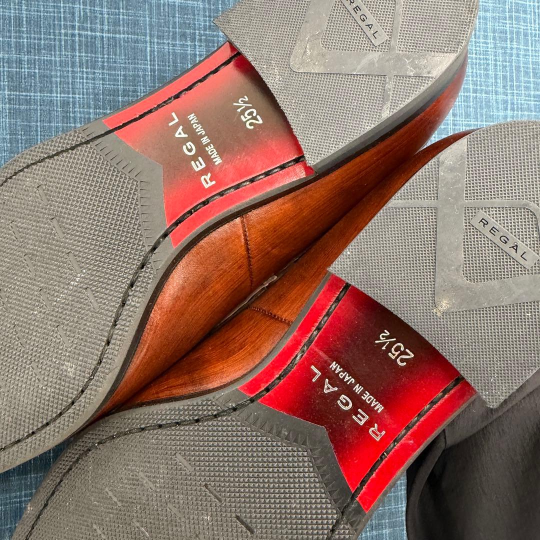 新品 リーガル 22AL ローファー 25.5 ブラウン