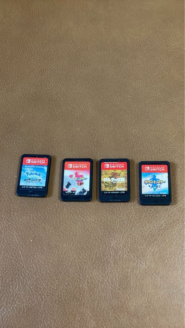 ポケモンシールドポケモンソード　LEGENDS アルセウス　ゼルダの伝説