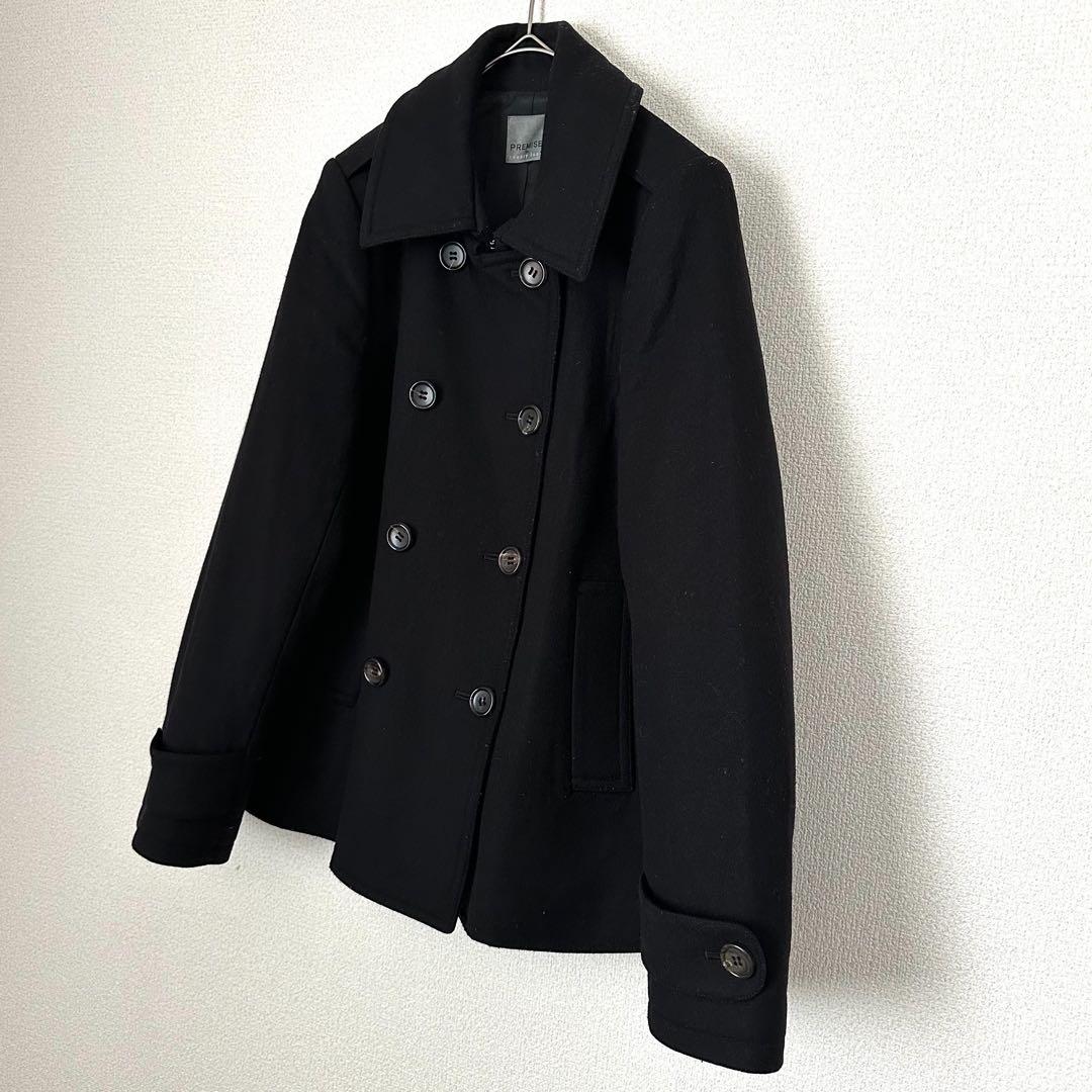 theory luxe ピーコート Pコート ポケット付き ウール カシミヤ