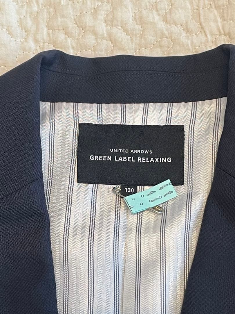 green label relaxing 男の子スーツ4点セット