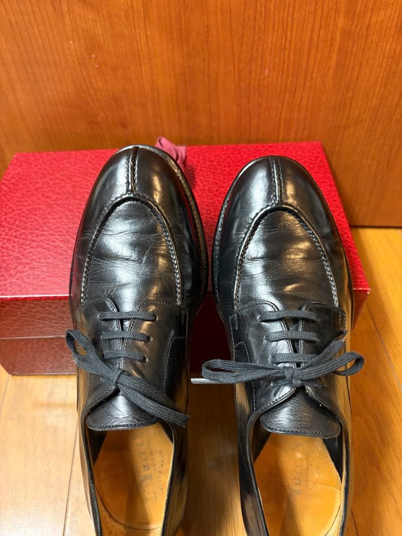 Le Yucca's Uチップ 黒　サイズ40