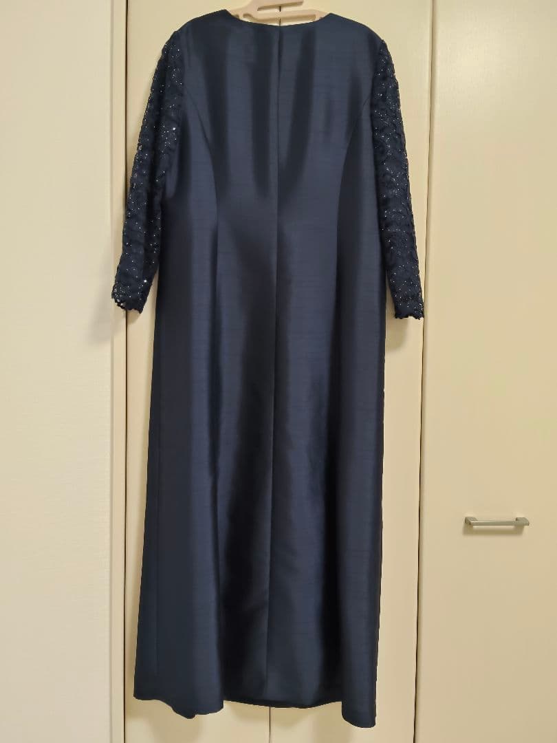 東京ソワール Yukikokimijimaパーティードレス13号　ネイビー