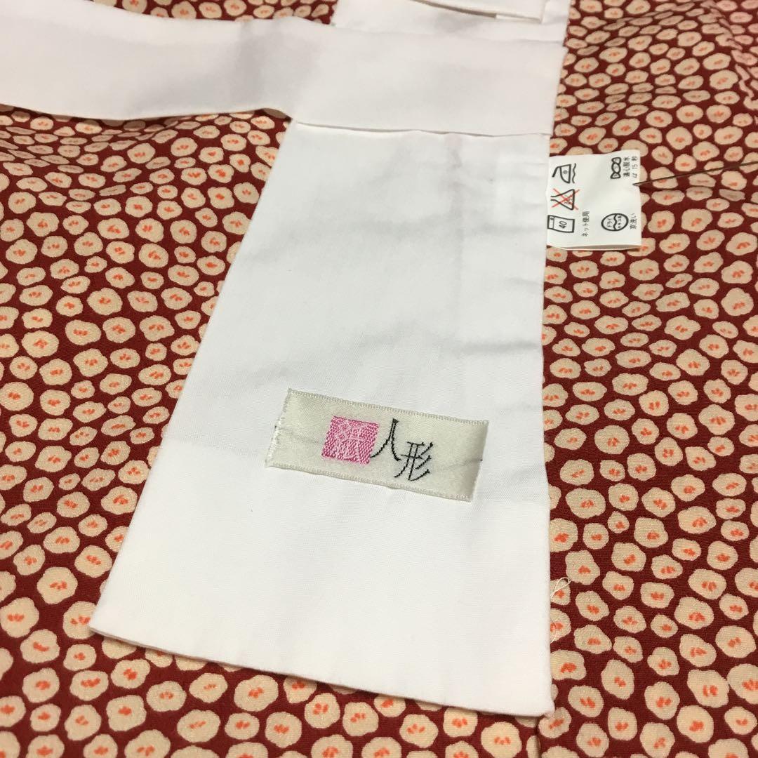 ✨未使用✨　紙人形　お洒落着用　東レシルック　プレタ長襦袢　洗える　長襦袢