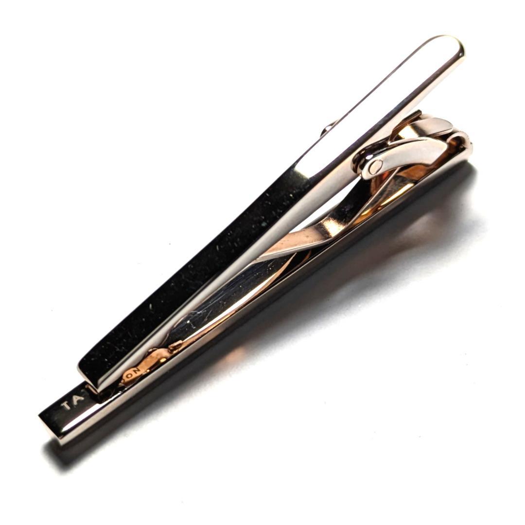 tat92 タテオシアン ネクタイピン ゴールド ブラッシュドクラシック スリム