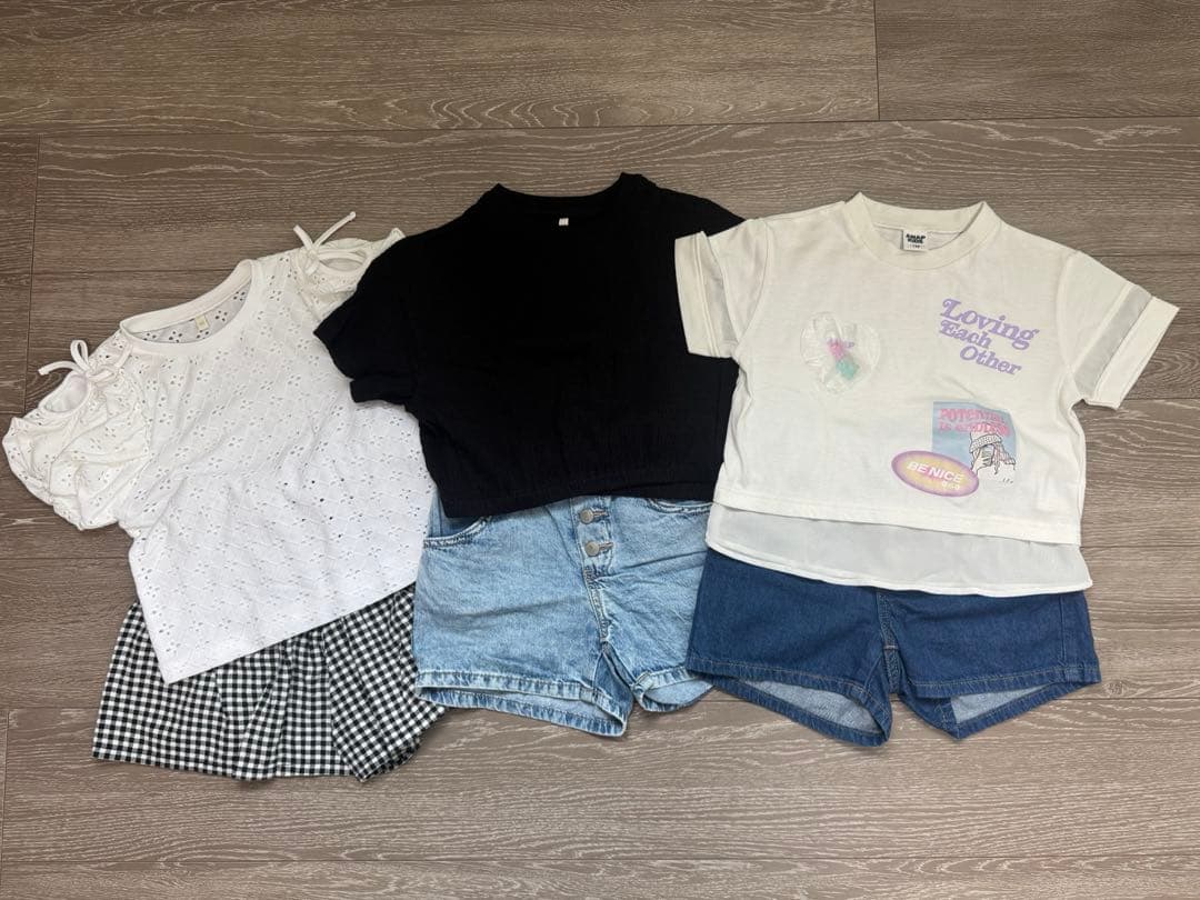 まとめ売り　120 女の子　春　夏　GU グローバルワーク　デビロック　coca