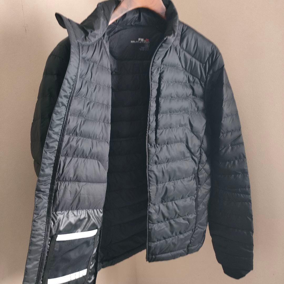 【美品】RLX RALPH LAUREN 中綿 ジャケット M 黒 軽量 f