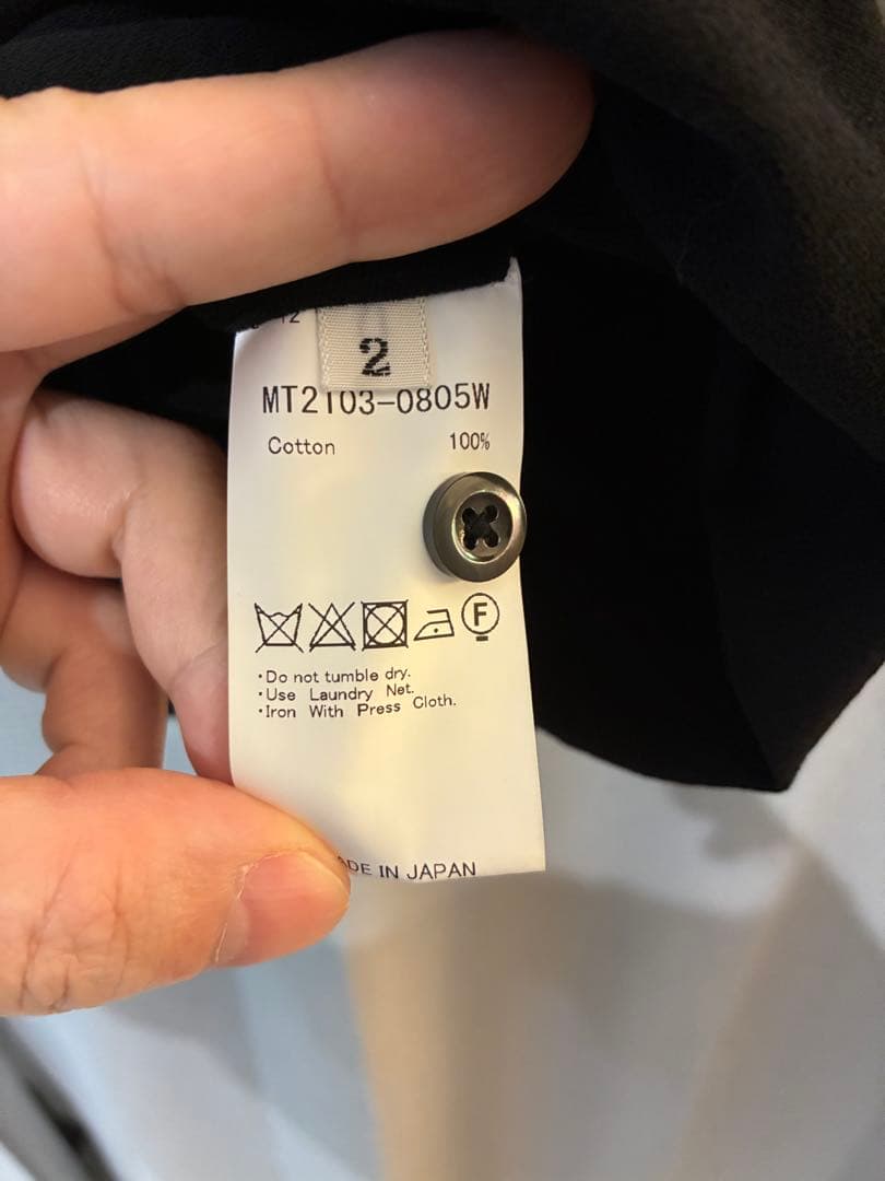 MAATEE & SONS 強撚POLO ポロシャツ　サイズ2