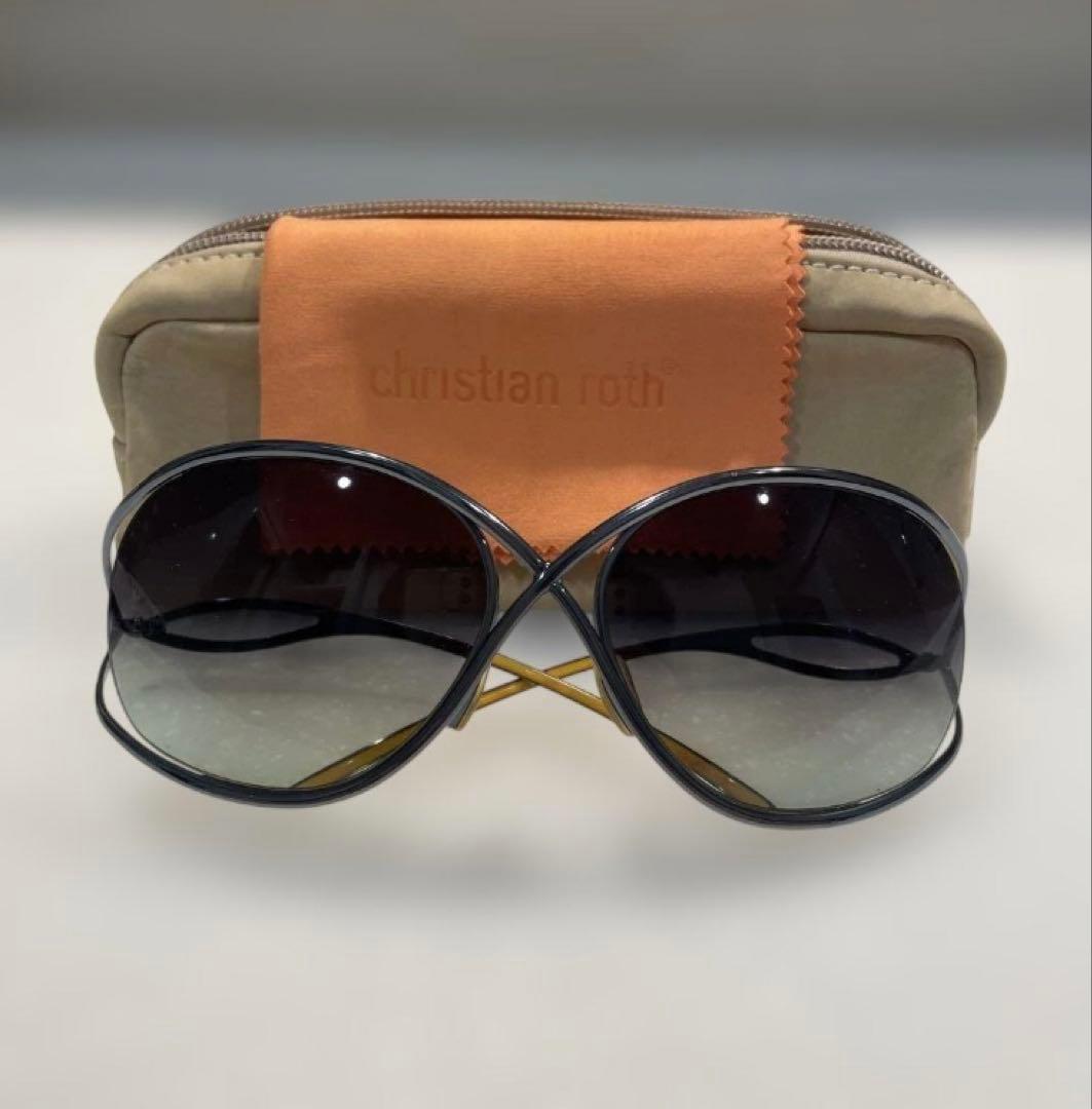 【美品】Christian Roth 14215サングラス 吉川晃司愛用ブランド