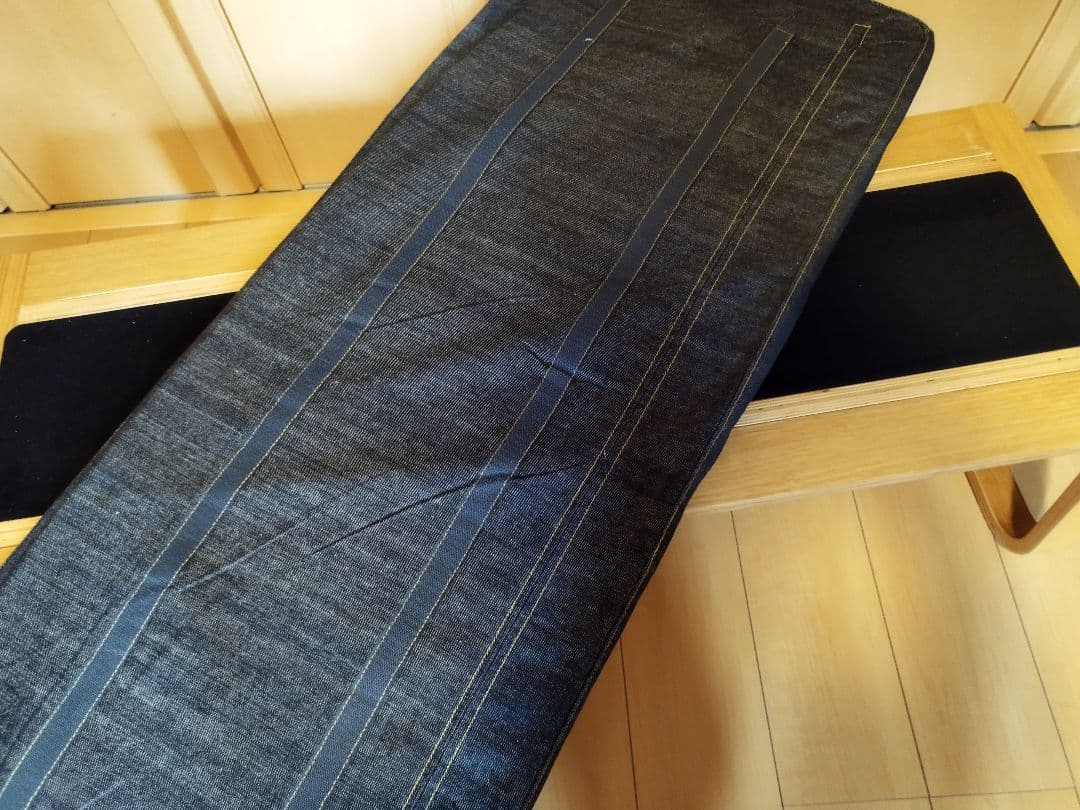 【直接引取】美品　無印良品　リビングでもダイニングでもつかえるテーブルベンチのみ