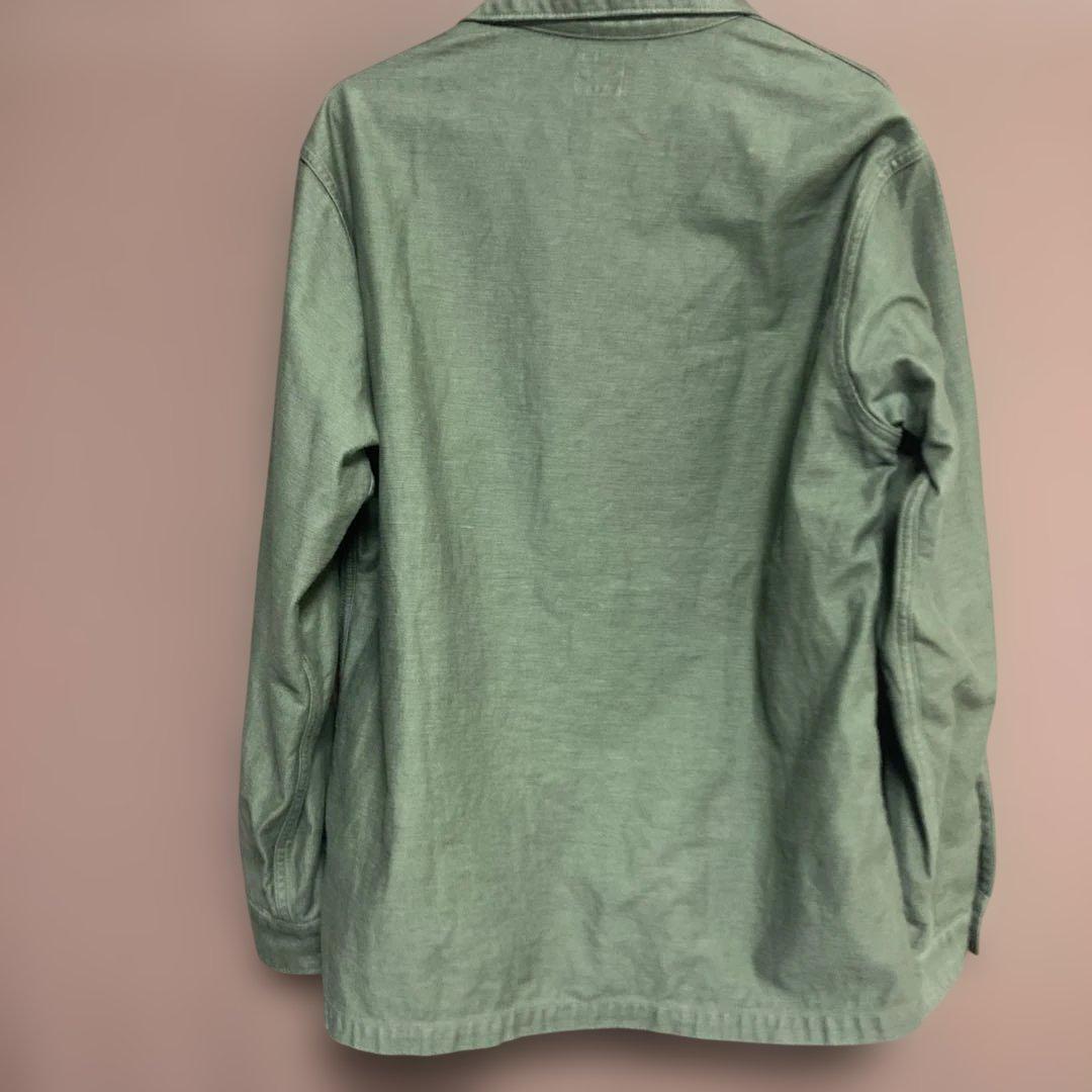 orslow U.S. ARMY Fatigue Shirt グリーン