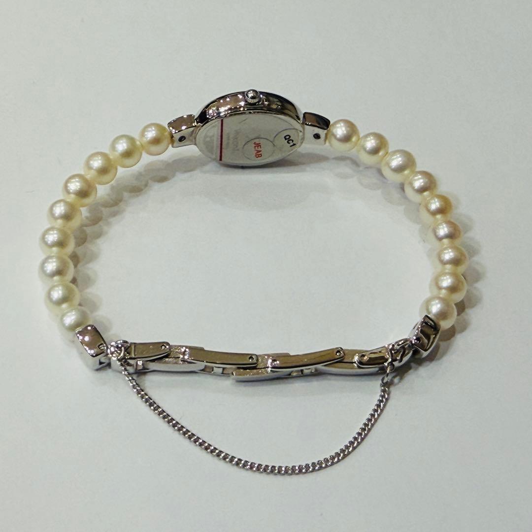 【未使用・箱ナシ】パールウオッチ VEXCEL (べクセル)【稼働品】真珠 時計