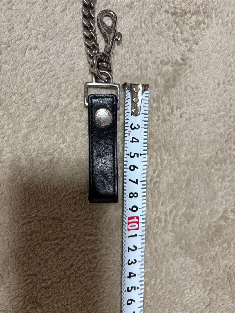 サンローラン　レザー付き ウォレットチェーン　saintlaurentparis