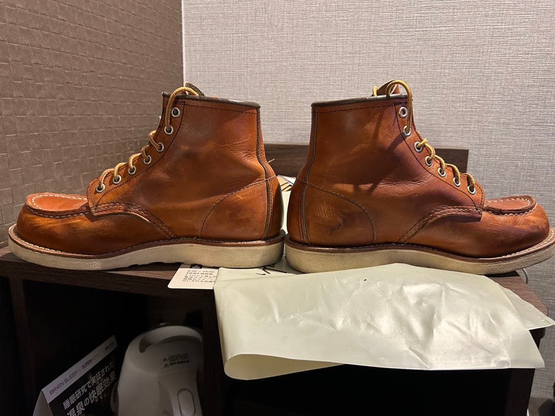 ブーツ　875 6 1/2 E レッドウィング