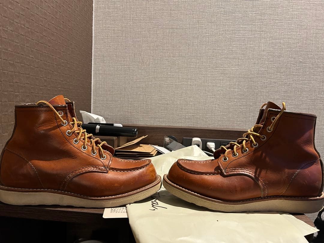 ブーツ　875 6 1/2 E レッドウィング