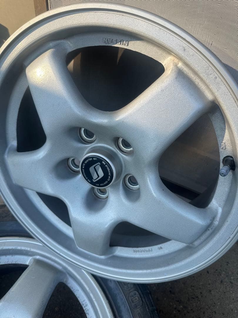 日産 スカイライン R32タイプM 純正アルミホイール 4本