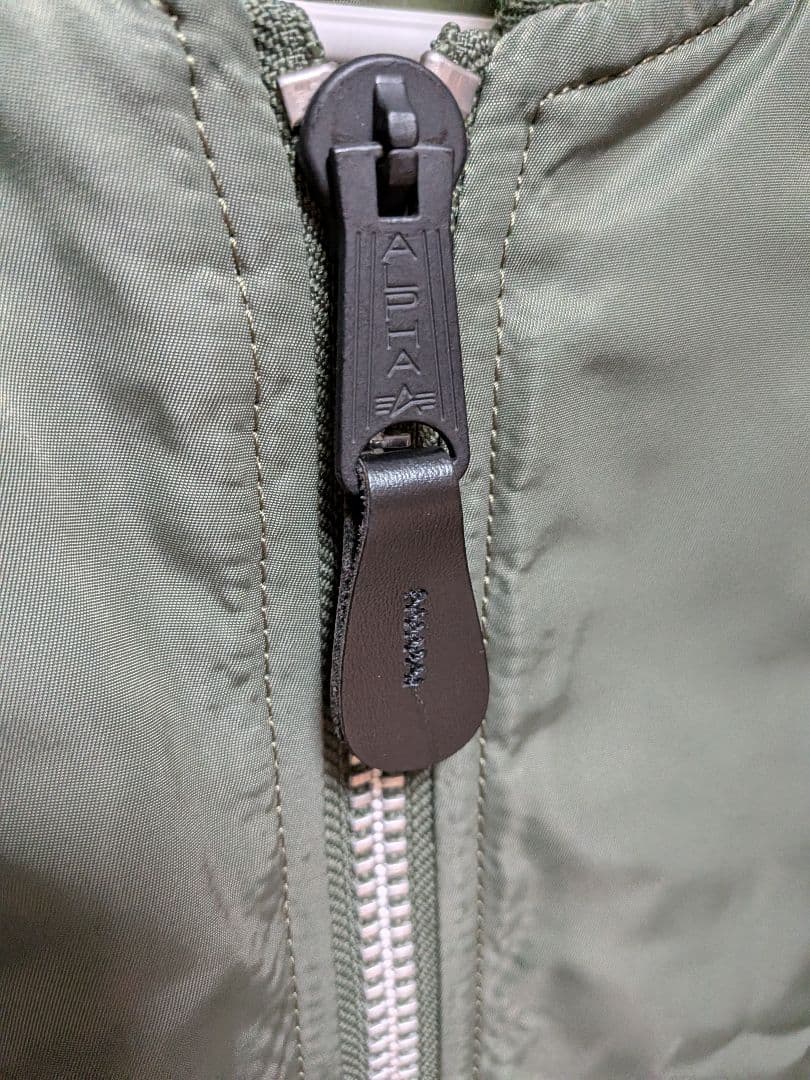 ALPHA MA-1ジャケット リバーシブル　サイズM