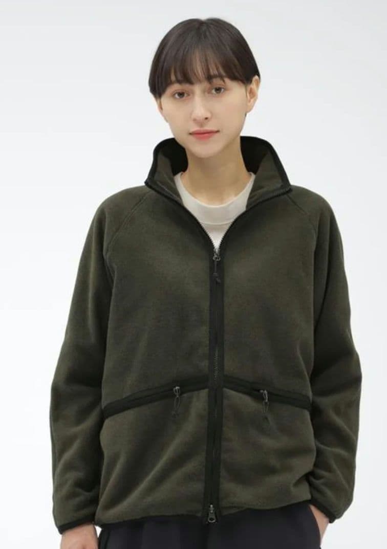 タグ付新品⭐マーガレットハウエル ミズノ マイクロフリースジャケット カーキ 2