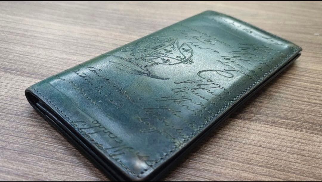 美品　ベルルッティ Berluti 財布 長財布　札入れ カリグラフィー
