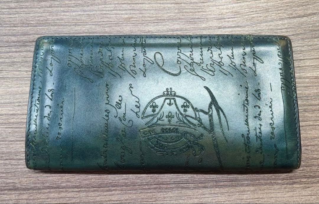 美品　ベルルッティ Berluti 財布 長財布　札入れ カリグラフィー