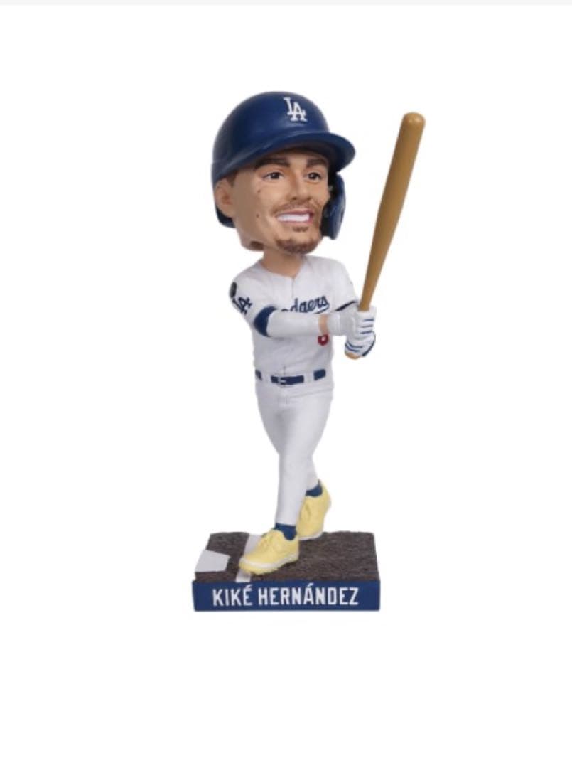 ドジャースKike Hernández ボブルヘッド　【8/31来場者配布品】