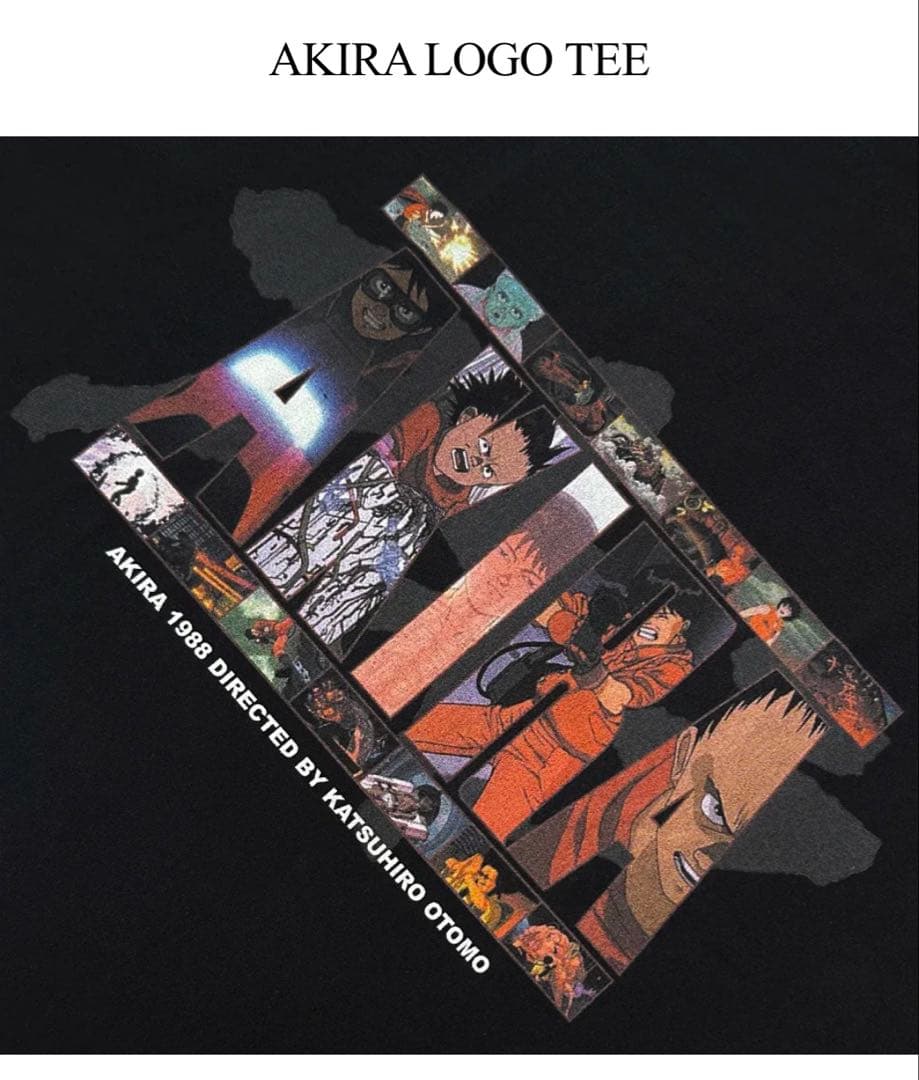 アキラTシャツ　HOMAGE TEES Akira Logo Tee XL