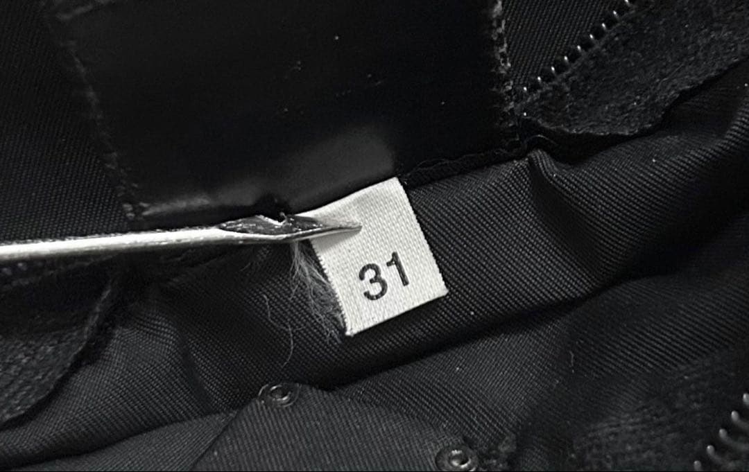 美品◆ PRADAプラダ ナイロンxレザー ショルダー カメラ バッグ ポーチ黒