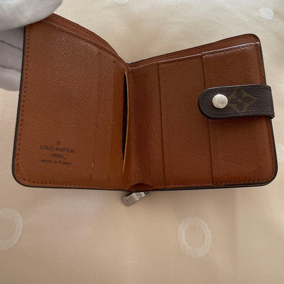 Louis Vuitton 二つ折り財布 ダークブラウン　モノグラム