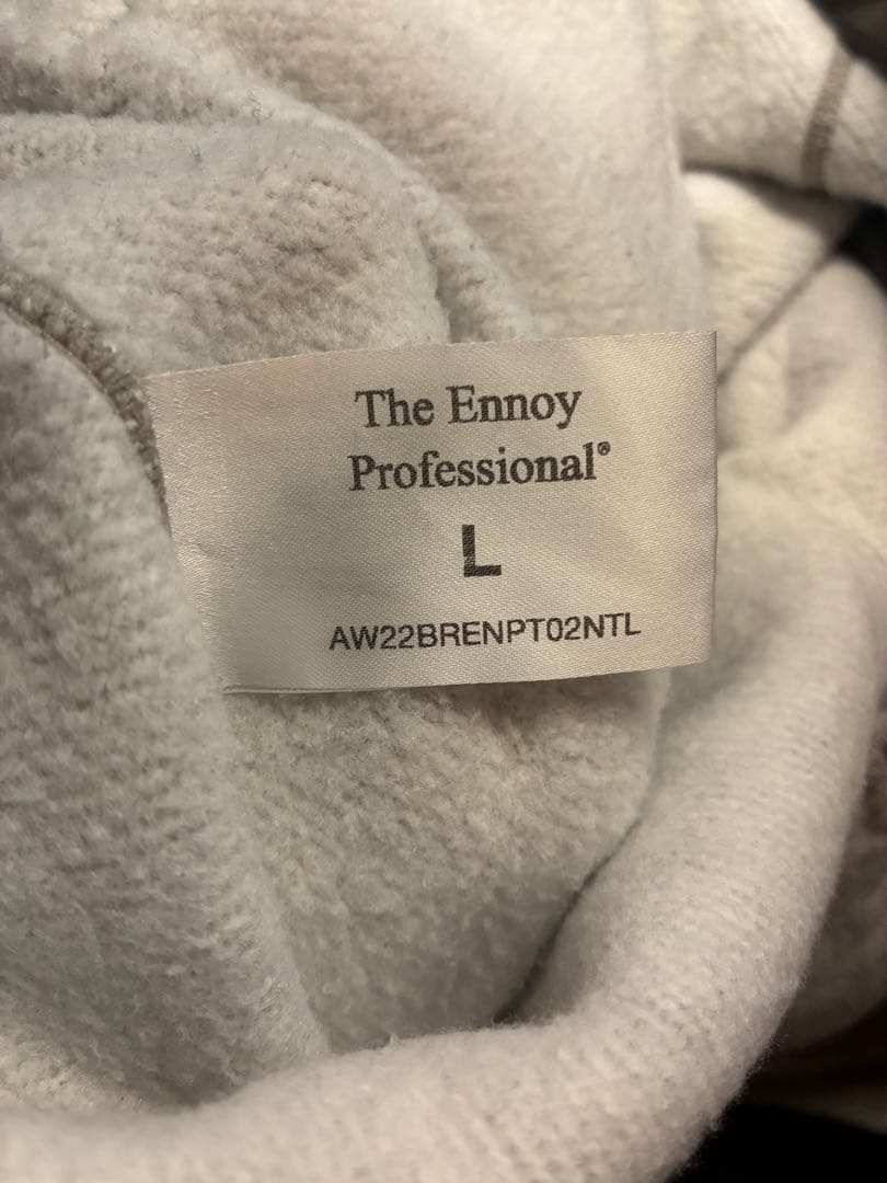 ennoy エンノイとスタイリスト私物 スウェットパンツＬ　22AW