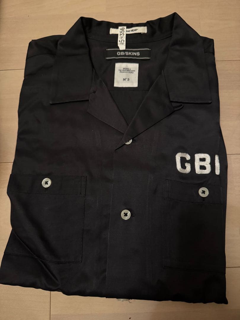 bedwin GB SKINS ボーリングシャツ