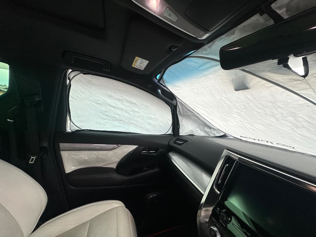 アルファード30純正日除け