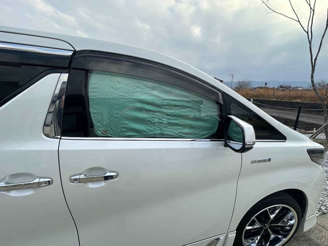 アルファード30純正日除け