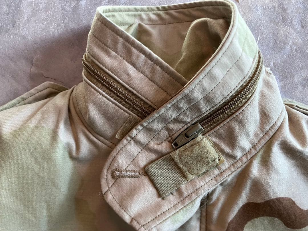 80's 米軍実物 放出品 M65 フィールドジャケット 3Cデザートカモ 迷彩