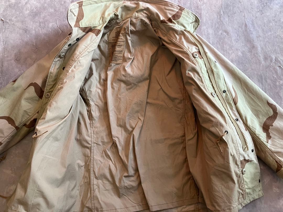 80's 米軍実物 放出品 M65 フィールドジャケット 3Cデザートカモ 迷彩