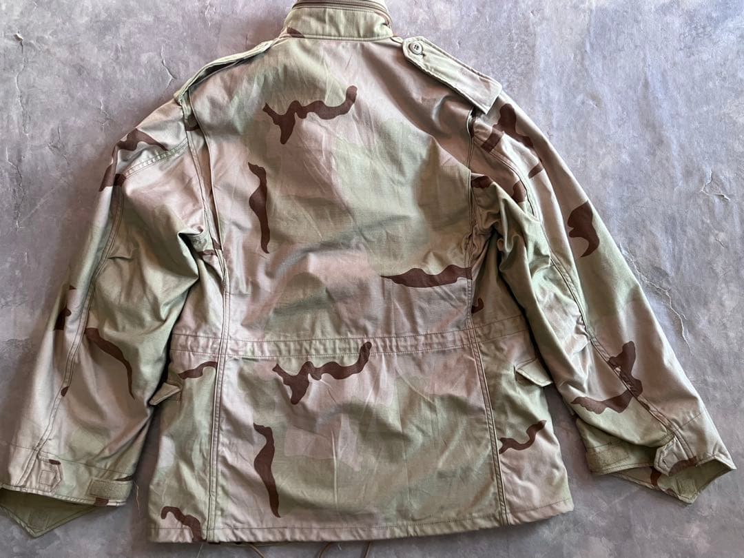 80's 米軍実物 放出品 M65 フィールドジャケット 3Cデザートカモ 迷彩