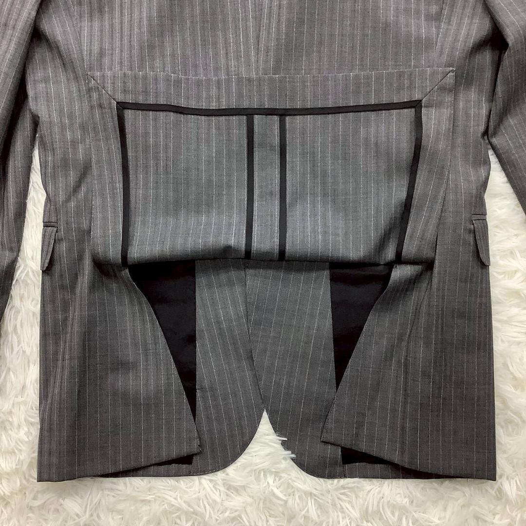 バーバリー セットアップ ウール イタリア生地 ストライプ 秋冬 メンズ