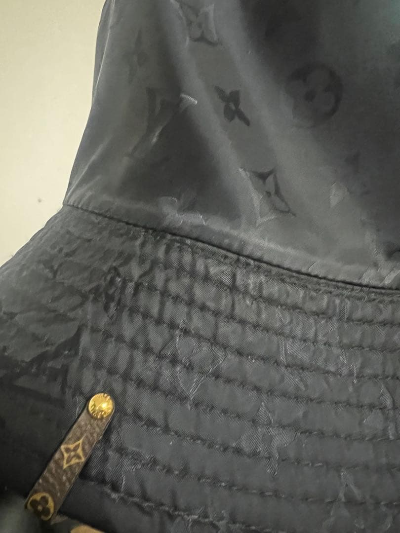 魂美品★ルイヴィトン★M76720 ボブ・モノグラムリバーシブルハットS