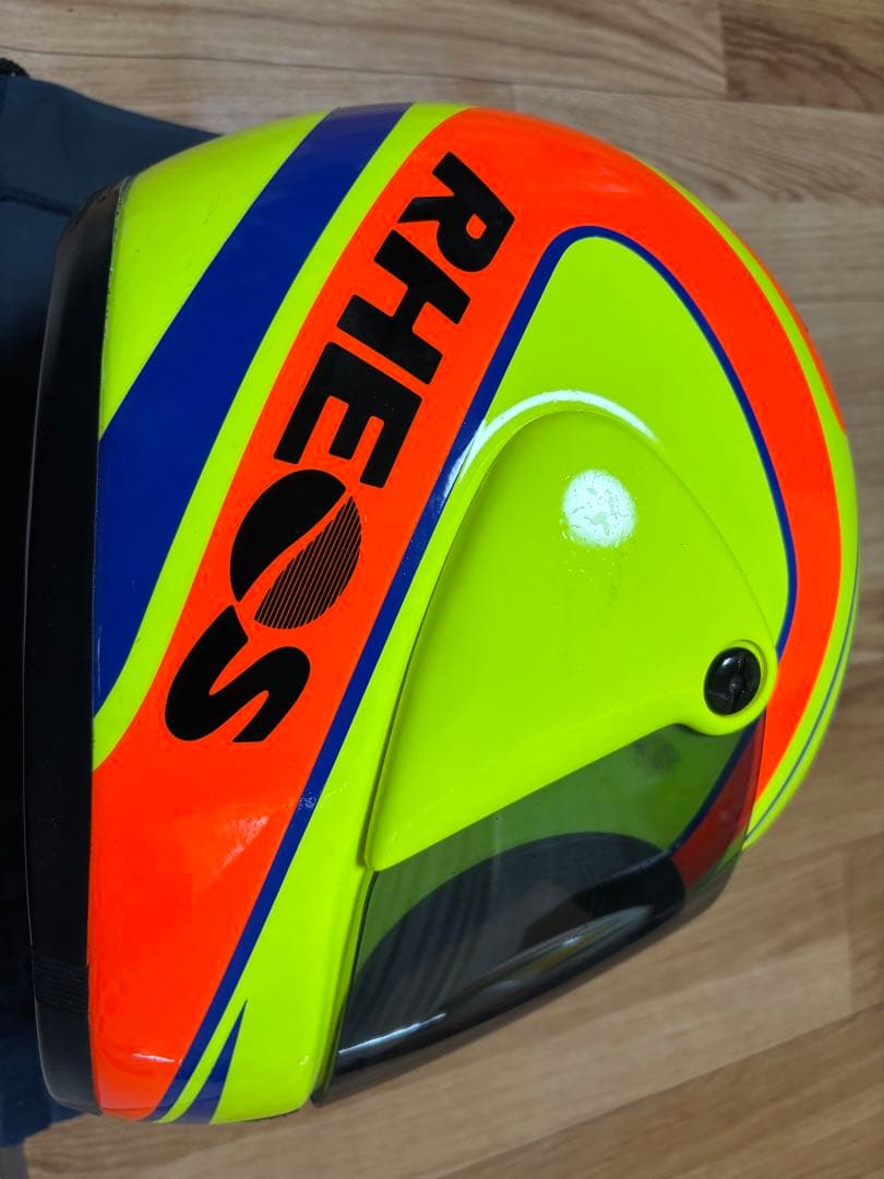 RHEOS フルフェイスヘルメット 蛍光イエロー