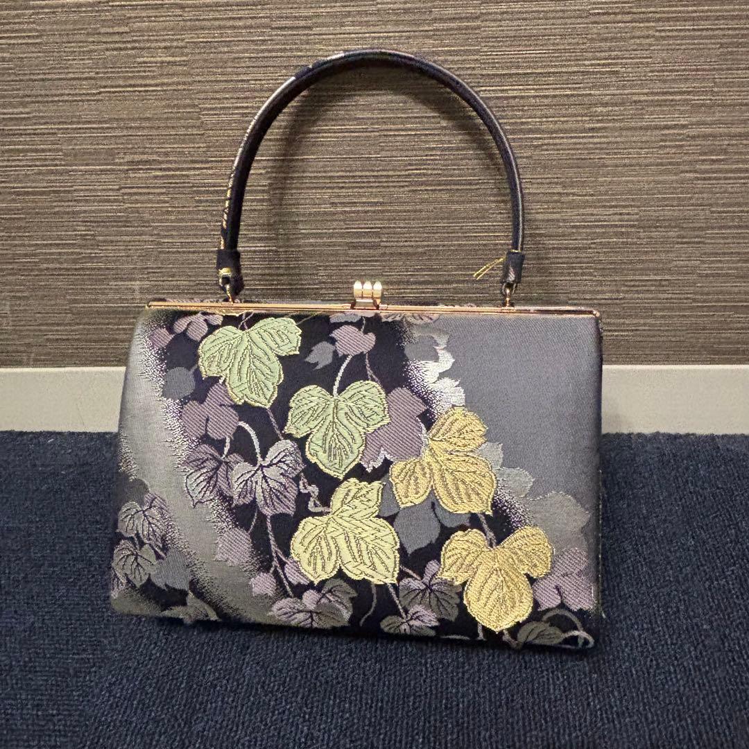 金鷲本舗 謹製 キンワシ印 バッグ・草履セット 箱付き 和装 着物 訪問着 振袖