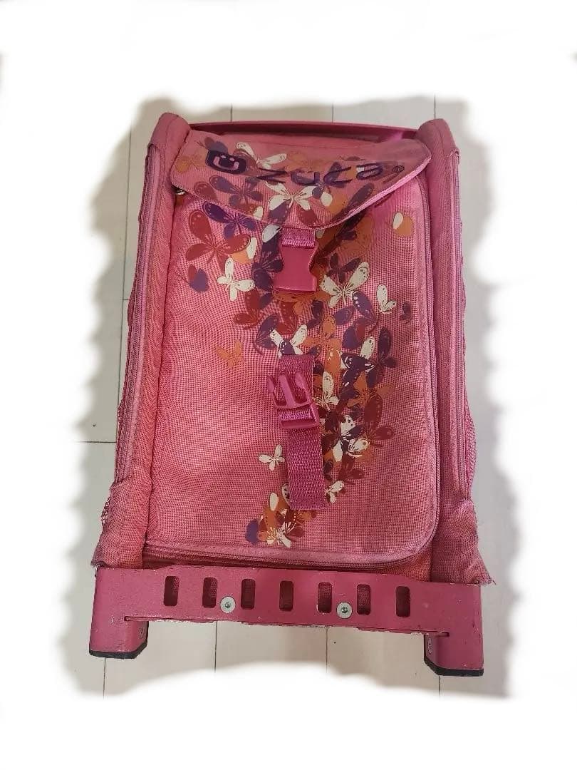 Zuca スポーツ　ピンク 花柄 キャリーケース