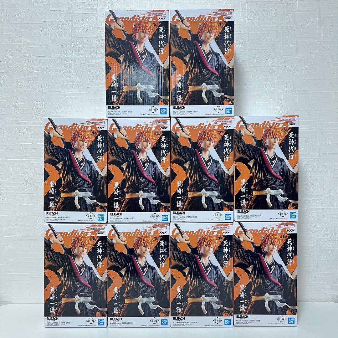 BLEACH プライズ フィギュア 黒崎一護 Grandista 10点セット