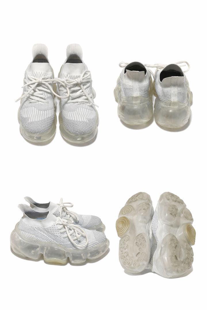 Grounds MOOPIE ホワイトグレー　スニーカー