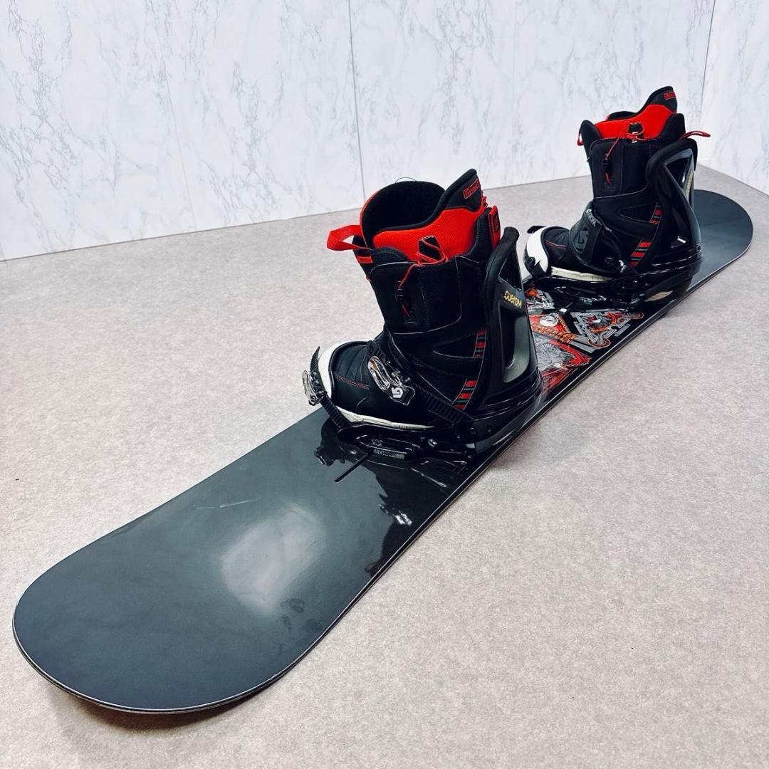 超豪華3点セット！BURTON TWC PRO 154 custom × ブーツ