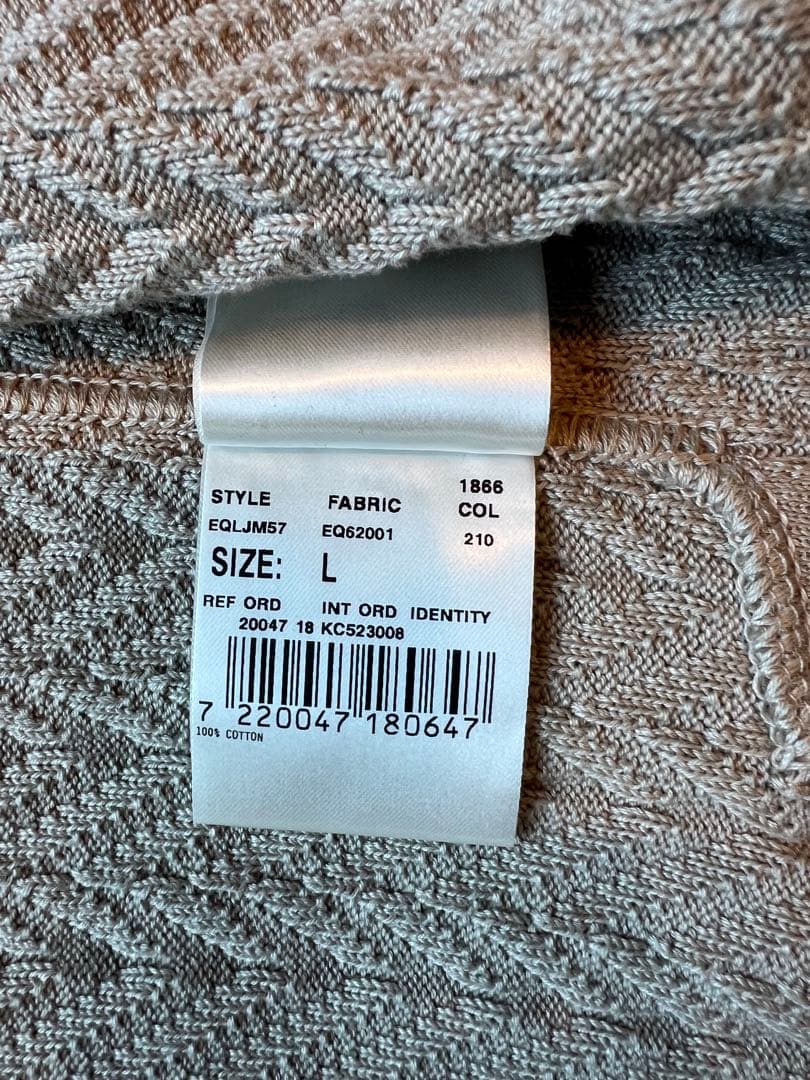 ラルディーニ ヘリンボーン柄ニットジャケット