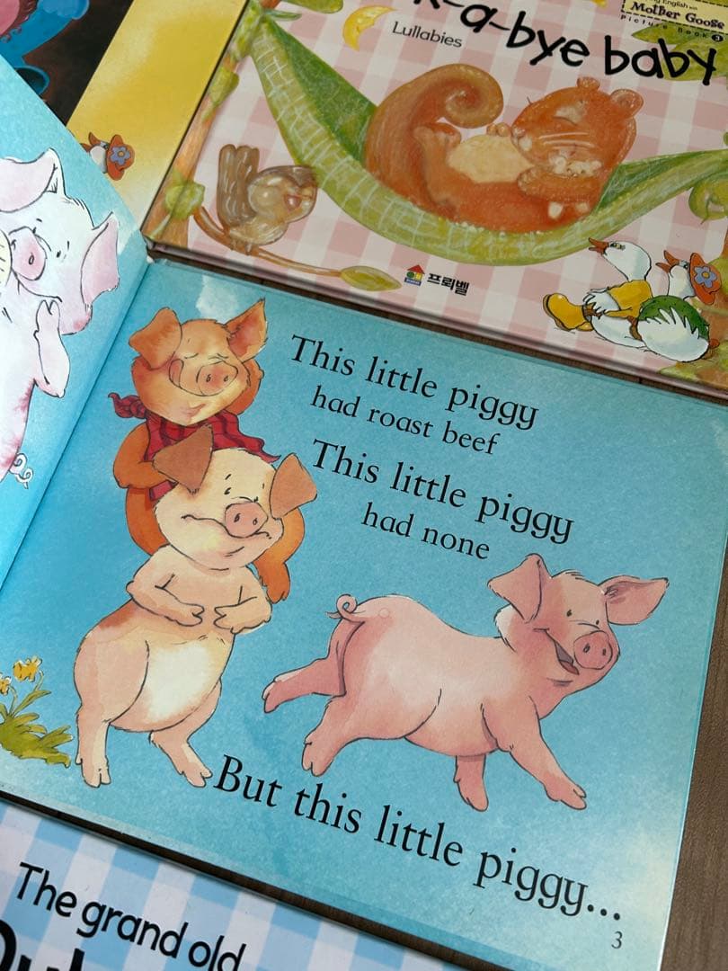 韓国マザーグース 英語教材 #幼児向け英語本16冊　CD8枚 프뢰벨마더구스