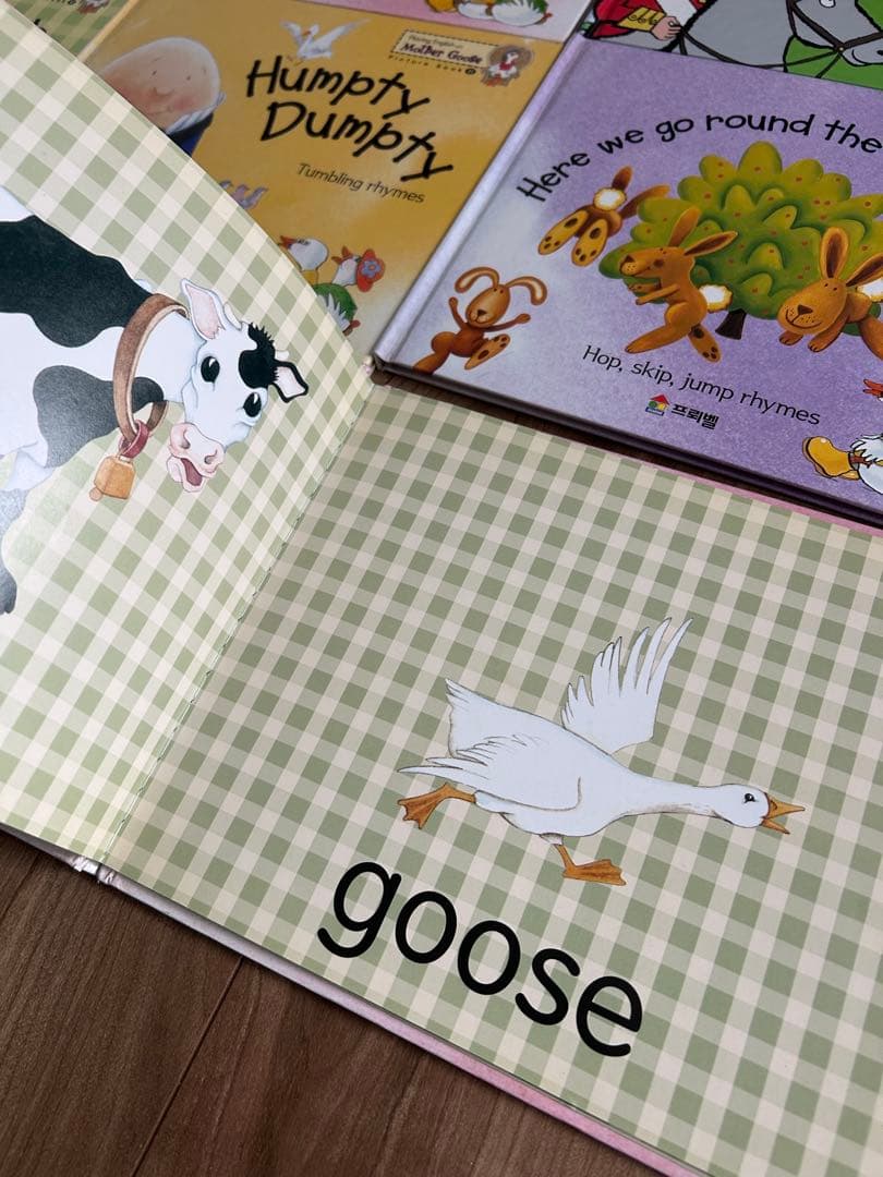 韓国マザーグース 英語教材 #幼児向け英語本16冊　CD8枚 프뢰벨마더구스
