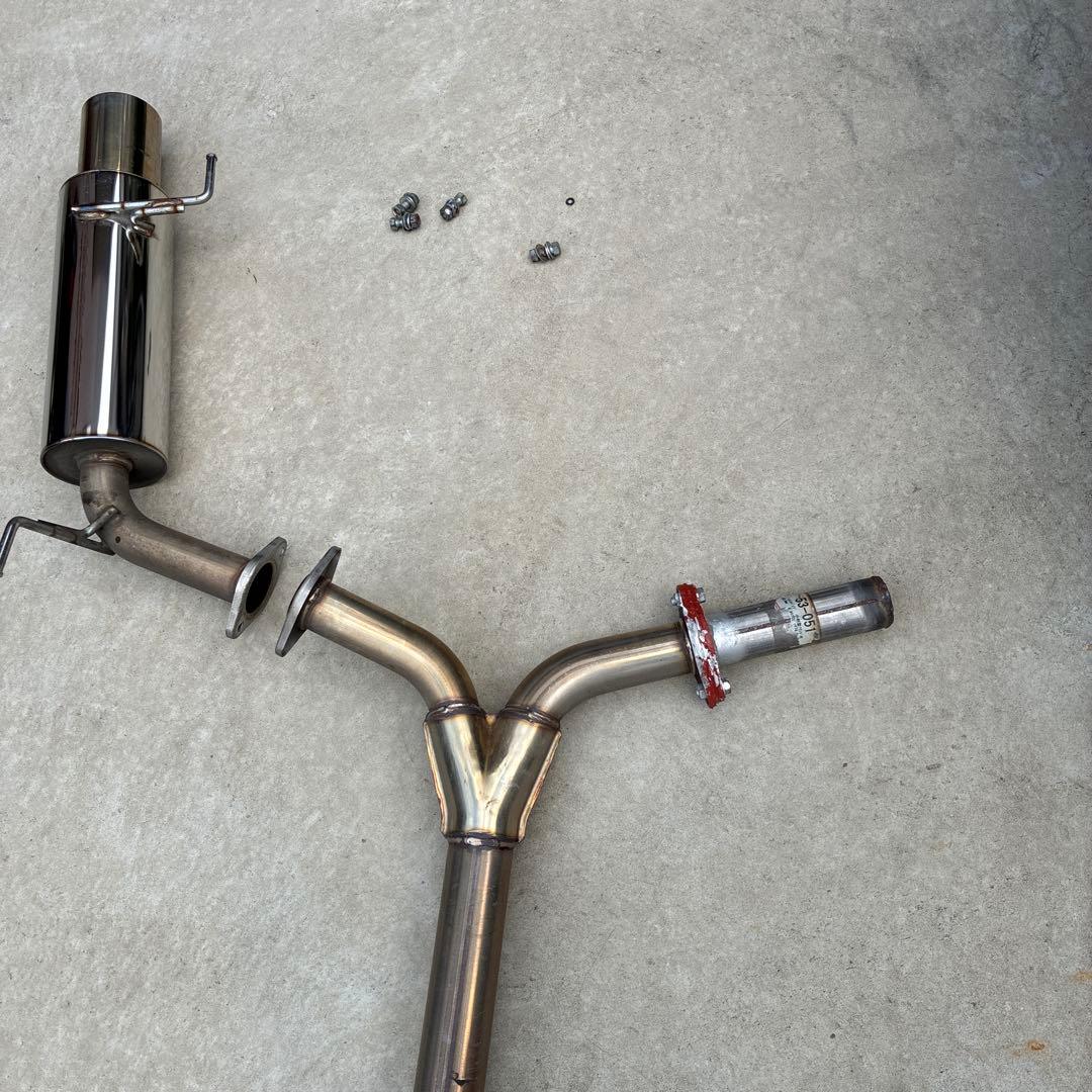 アコードユーロR CL7用　HKS サイレントハイパワー　ワンオフマフラー